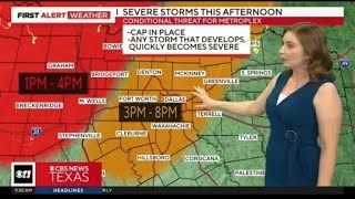 Severe weather, potential for tornadoes across North Texas