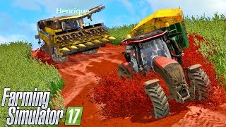 TRATORES FAZENDO DRIFT NO ATOLEIRO | Farming Simulator 17 - Sítio Santa Rita