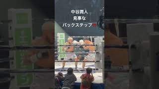 中谷潤人 見事なバックステップ‼️