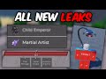 ALL NEW CHILD EMPEROR LEAKS! | The Strongest Battle Grounds