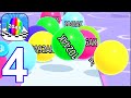 Ball Run 2048 - Gameplay Walkthrough Part 4 Infinity Mode New Best Record 4096AN (iOS, Android)