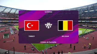 PES 2020 | Turkey vs Belgium - World Cup 2010 | Full Gameplay | 1080p 60FPS