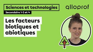 Les facteurs biotiques et abiotiques | Sciences et technologies | Alloprof