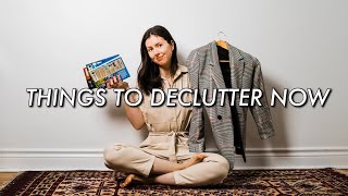 21+ THINGS TO DECLUTTER RIGHT NOW (like today) | minimalism & simple living