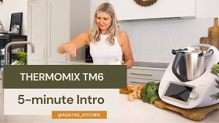 Thermomix TM6 short overview, introduction, quick demo