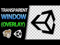 Transparent Unity App! (Overlay, Assistant, Particles)