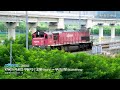 4k railway video korea s 50 car half mile train trial run comes on gyeongbu line