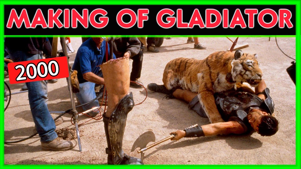 GLADIATOR BEHIND THE SCENES AND BLOOPERS - YouTube