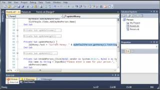Visual Basic Tutorial 95 Person Part 4 