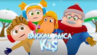 Bakkal Amca ❄️ Kış Özel YENİ: Kızak ve Kardan Adam Şarkısı 🎵🥶  #BakkalAmca