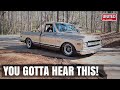 1970 Chevy Truck | SLAMMED C10, 406 SBC, & American Racing Wheels | #NoFairShakes #WIMD