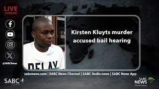 Kirsten Kluyts Murder I Accused Bafana Mahungela bail hearing