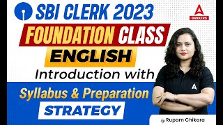 SBI Clerk 2023 | English Introduction with Syllabus & Preparation Strategy | by Rupam Chikara