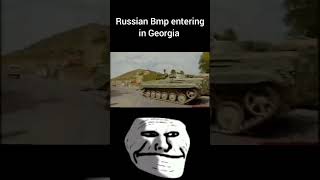 destroyed Russian BMP in Georgia (august war)