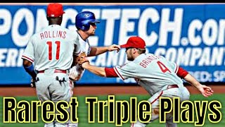 MLB Rarest Triple Plays