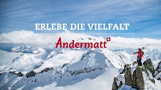 Andermatt, experience diversity, experience winter