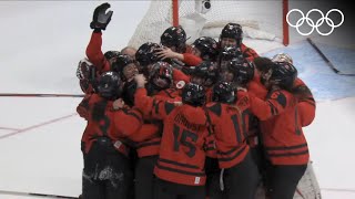 Canada 🆚 USA  🏒 gold medal game highlights! | Women's Ice Hockey Beijing 2022