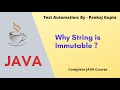 10 Why String is Immutable ?  String Immutable concept in Java?