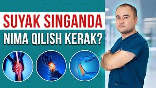 SUYAK SINGANDA NIMA QILISH KERAK? | SUYAKLAR SHIKASTLANGANDA BIRINCHI YORDAM BERISH