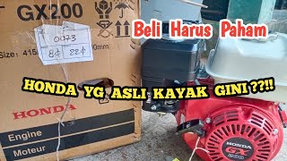 Mesin penggerak bensin terbaik | Honda GX 200