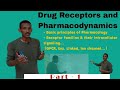 Drug receptors and PDs, Basic principles of pharmacology, GPCR, EL, Ion chan...Eyasu Tesfaye