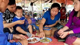 ปิ้งไก่บ้าน ตำหมากถั่ว กินข้าวนอกบ้านแชบคือเก่าพี่น้อง