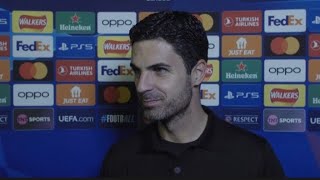 Mikel Arteta Post Match Interview | Arsenal 4-0 PSV