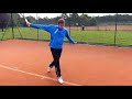 ATP One Handed Backhand Slow Motion (All Angles) - Tennis One Handed Backhand Technique