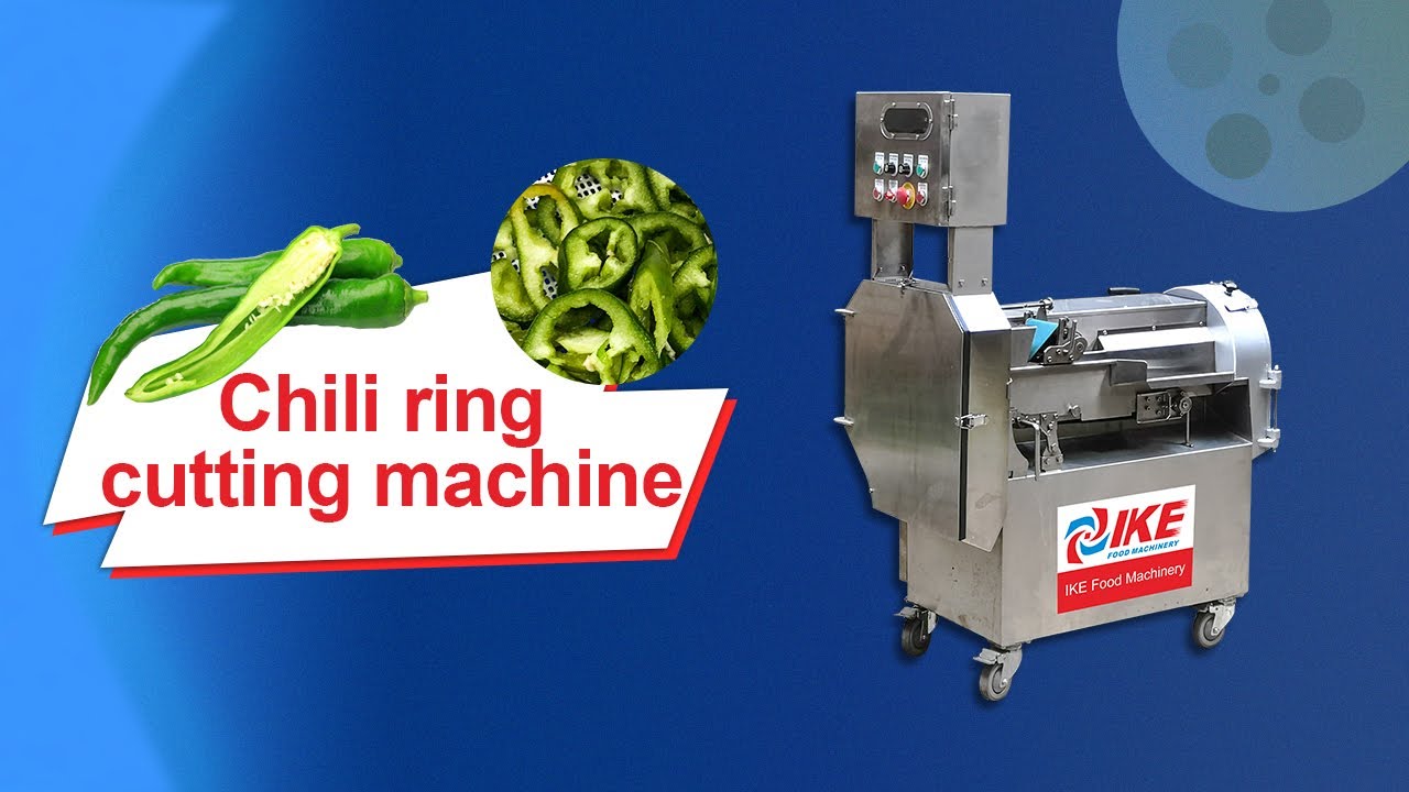 Chili Ring Cutting Machine Youtube