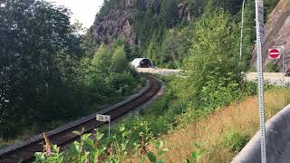 CN light move at Porteau Cove, 07/22/2020