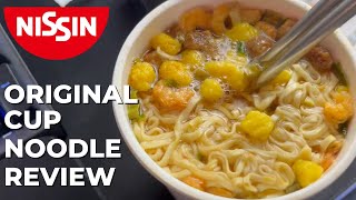 Nissin Original Cup Noodle Review!