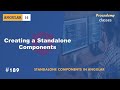 #189 Creating a Standalone Component | Standalone Components | A Complete Angular Course