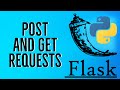 Python Flask Tutorial 4 - Handling POST and GET Requests with Flask