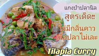 แกงป่าปลานิล  Tilapia Curry