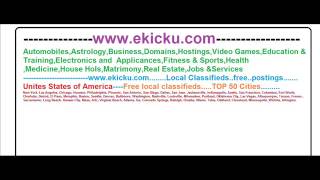 Jacksonville free local classifieds - ekicku.com