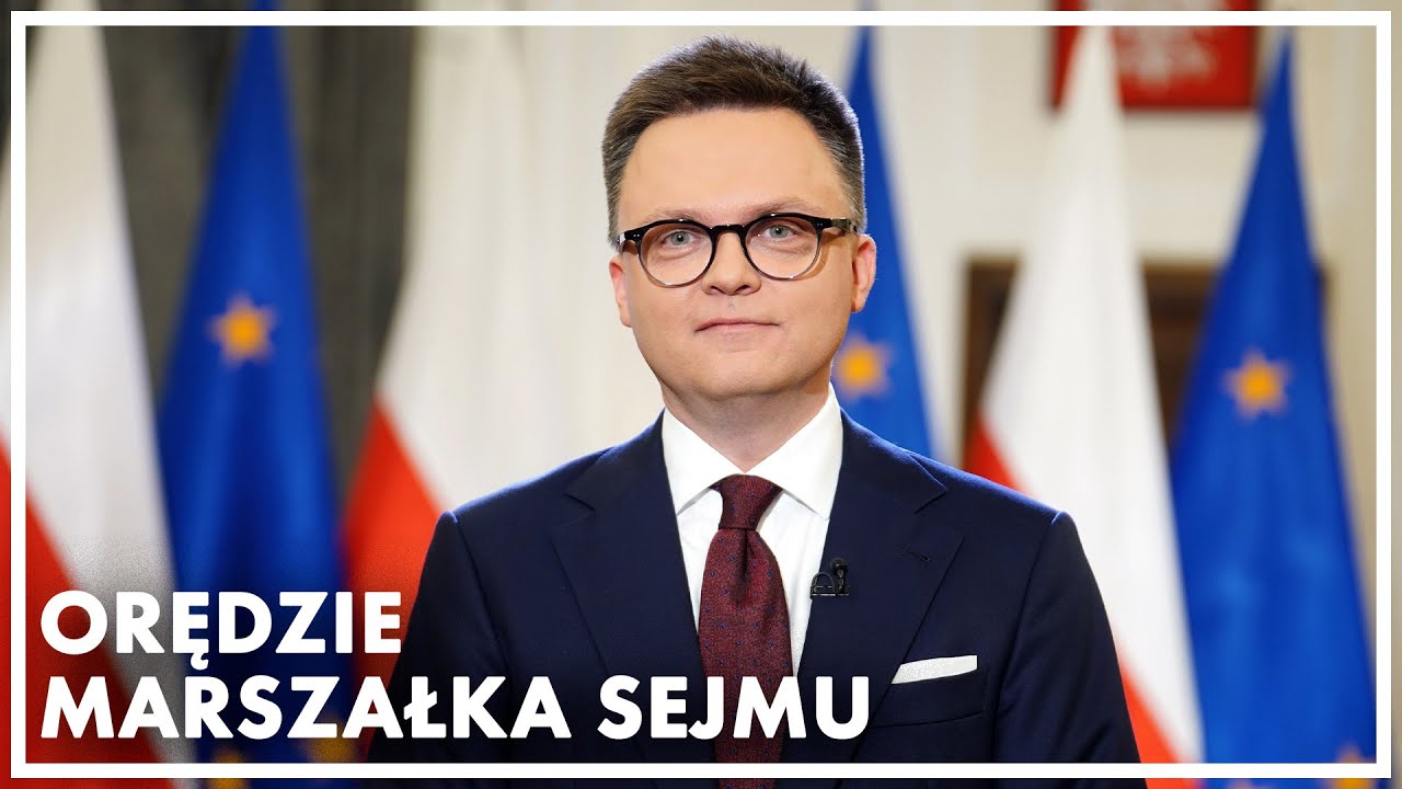 Inauguracyjne Orędzie Marszałka Sejmu Szymona Hołowni - YouTube