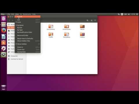 How to show Hidden Files and Folders in Ubuntu 16.04