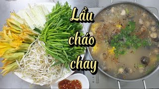 Lẩu cháo chay| Món lẩu ăn nhiều đẹp da không lo tăng ký !