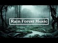 [1 Hour]  Rain Forest Music to Sleep in 5 Minutes💤💤~Calm Rain Forest !!!💧💧💧