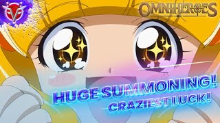 🤞 Omniheroes Gameplay (no commentary) 🐋 Day #6, Huge summoning!💗 Craziest luck 🍀