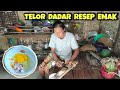 Telur dadar ala Emak Darti, bumbu khas emak2 di kampung