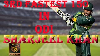 CRICKET - World's 3rd fastest ODI 150 by Sharjeel Khan - PAK vs Ireland -1st ODI 2016-Alibaba.Sportz