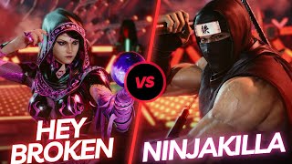 Tekken 8 | NinjaKilla (Law) VS HeyBroken (Zafina) Ranked Match