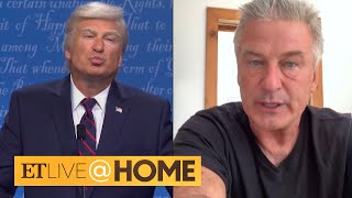 Alec Baldwin Responds to SNL Backlash Amid President Trump’s COVID-19 Diagnosis | ET Live @ Home