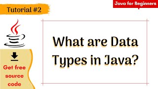Data types | Constructor & Destructor | Java Tutorial | Part - 2 | Tutorial for Beginners | 2020