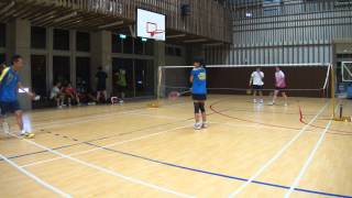 20130421孚瑪FUMA Badminton XD P+阿國VS小慧+阿三