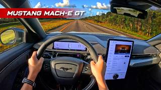 POV - The 2024 Ford Mustang Mach E GT - A Green Performance SUV (Silent Review)