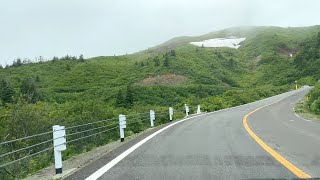 [4K HDR] 車載動画・旅動画「霧中の蔵王エコーライン・蔵王ハイライン」