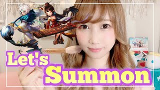 【サマナーズウォーLIVE】画伯＆琴奏者♥新キャラ狙いの召喚ガチャ生放送【Summoners war】【あゆみぃな】