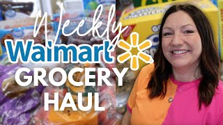 LARGE WEEKLY GROCERY HAUL | WALMART GROCERY HAUL + MEAL PLAN | FAMILY OF 5